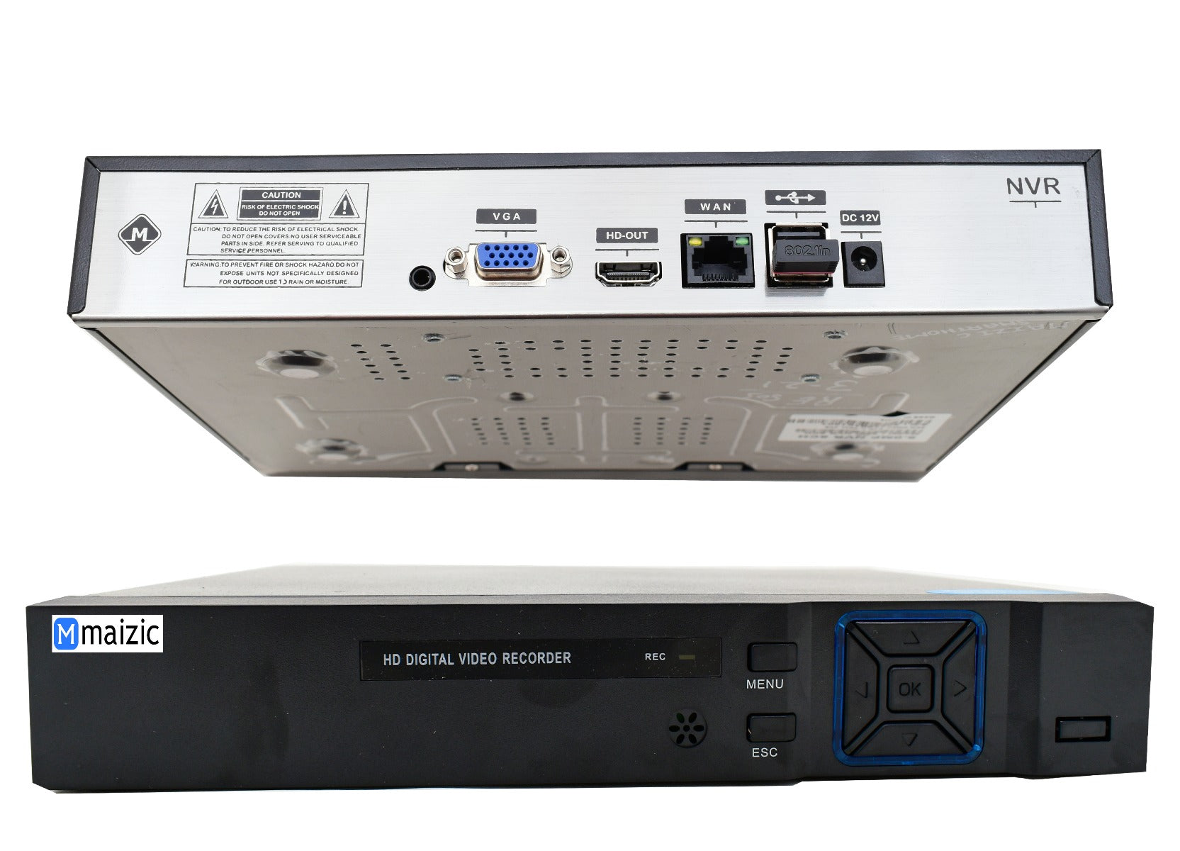 Grousale 8 Channel 5 MP NVR / DVR for Security Cameras
