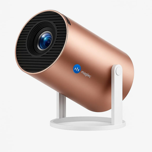 Grousale Rose 2X Android Smart Projector | 13.0 OS | 950S Chip | Native 800P, Supports 1080P & 4K | 4D & Auto Keystone | Netflix, Prime, Wi-Fi, Bluetooth | Screen Mirroring