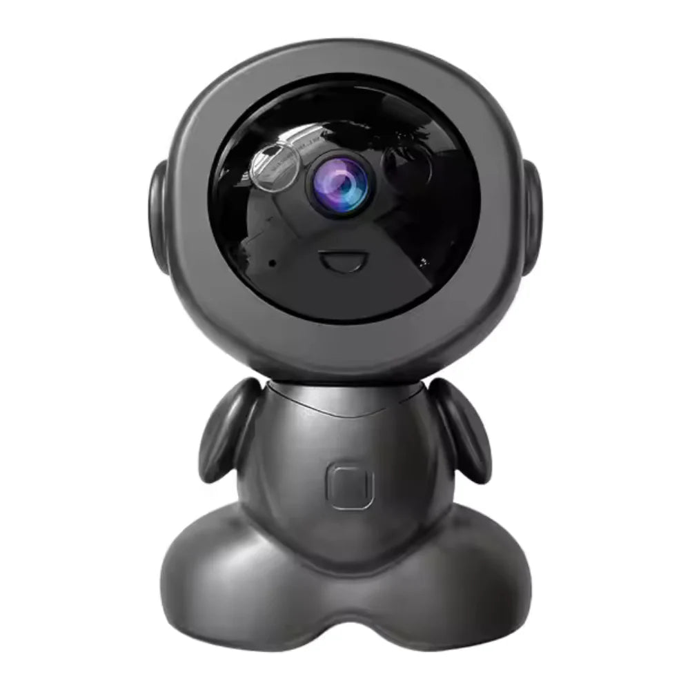 Grousale Baby Robot 3MP Full HD WiFi CCTV Camera | 360° Indoor Home Security | Smart Motion Tracking & Two-Way Audio