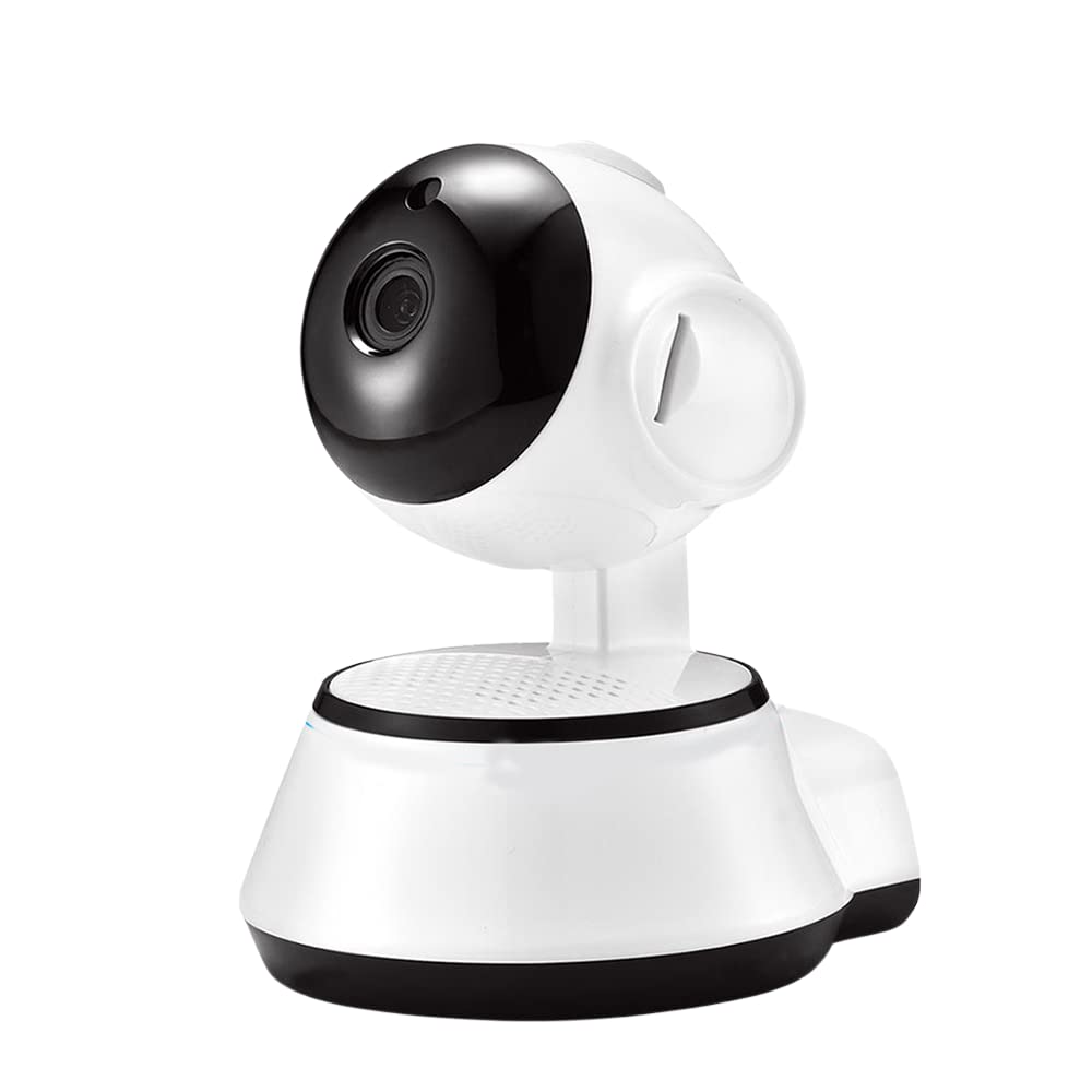 Grousale 3 Mega Pixels White Rudraksha Smart Wi-Fi 1080P IP Night Vision, Two Way Communication, PTZ Indoor Camera