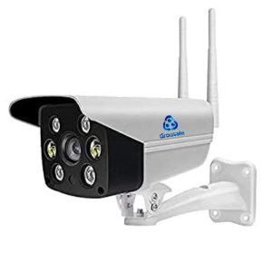 Grousale 4G/5G Sim Security Camera Live View Night Vision Motion Detection 2 Way Intercommunication