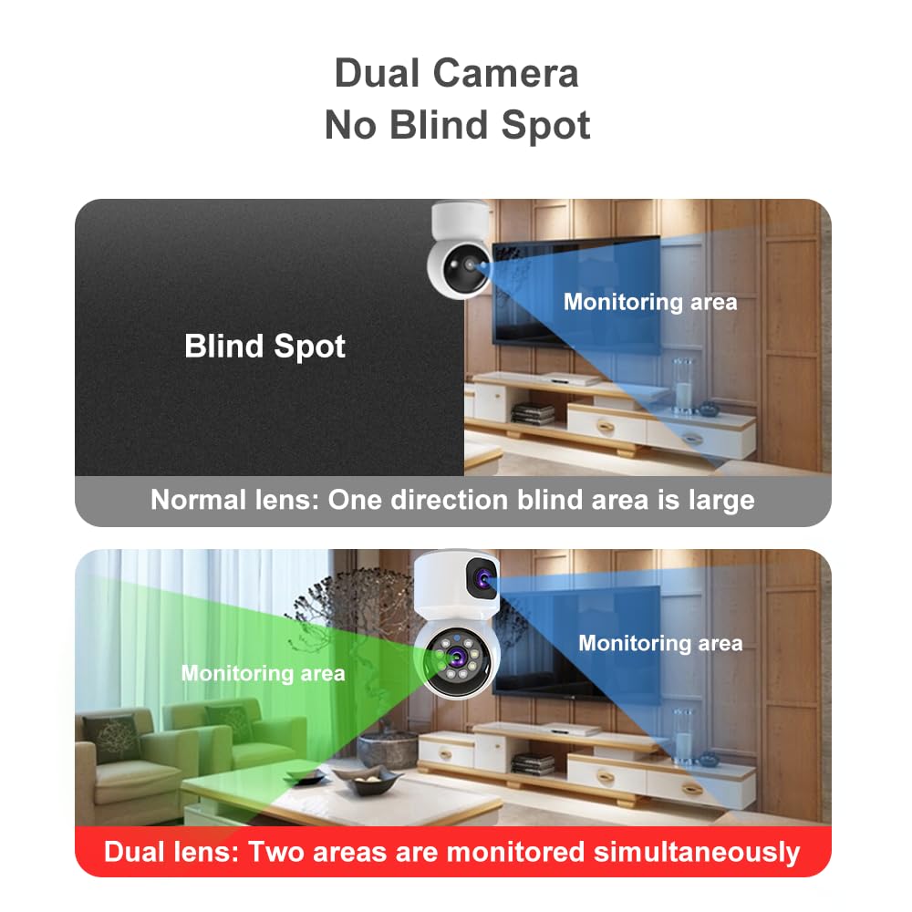 Supercams 4G 2 in1 2K Indoor Home Security Camera