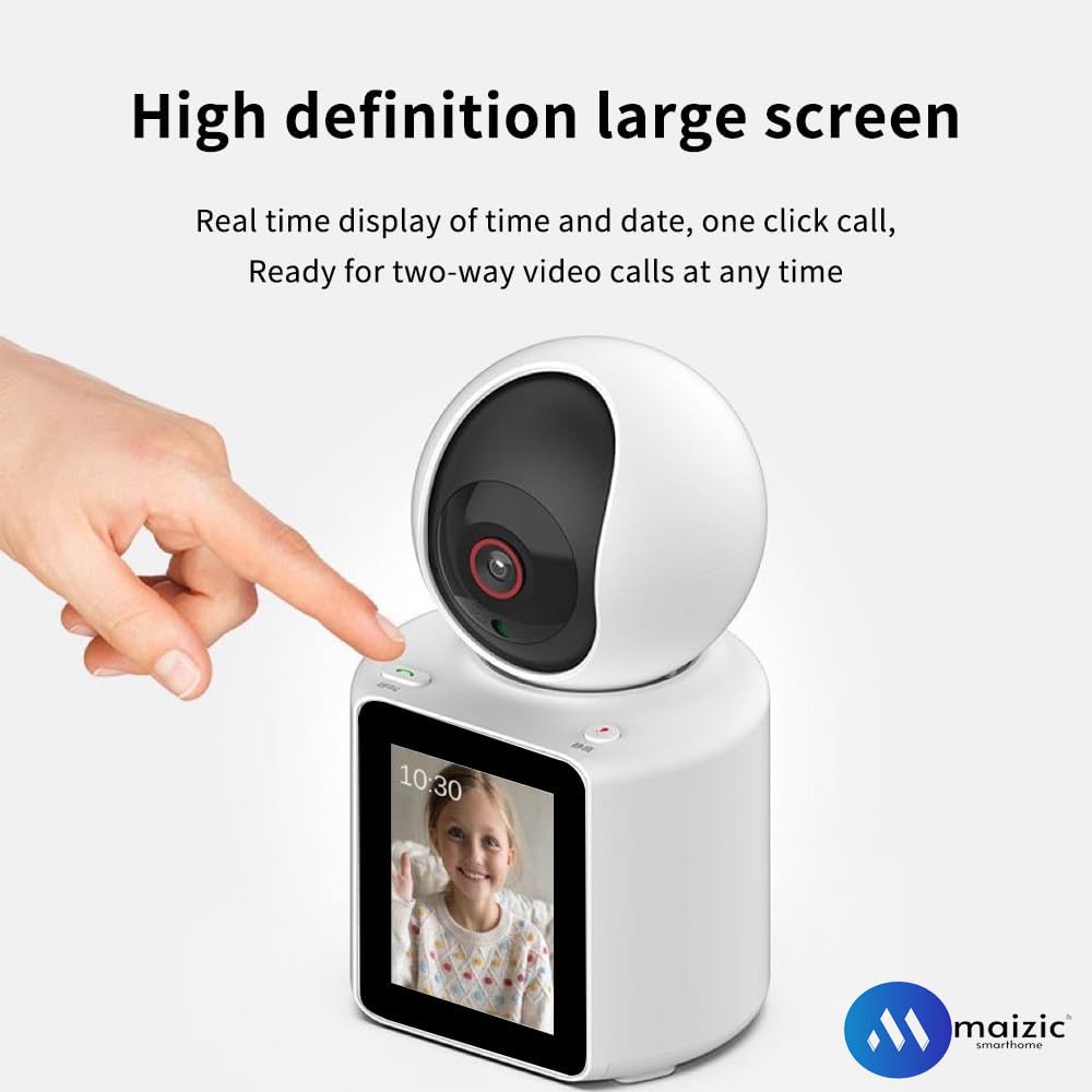 Grousale Supercam Ultra Easy Single Click Video Calling 5MP Wi-Fi Indoor Camera