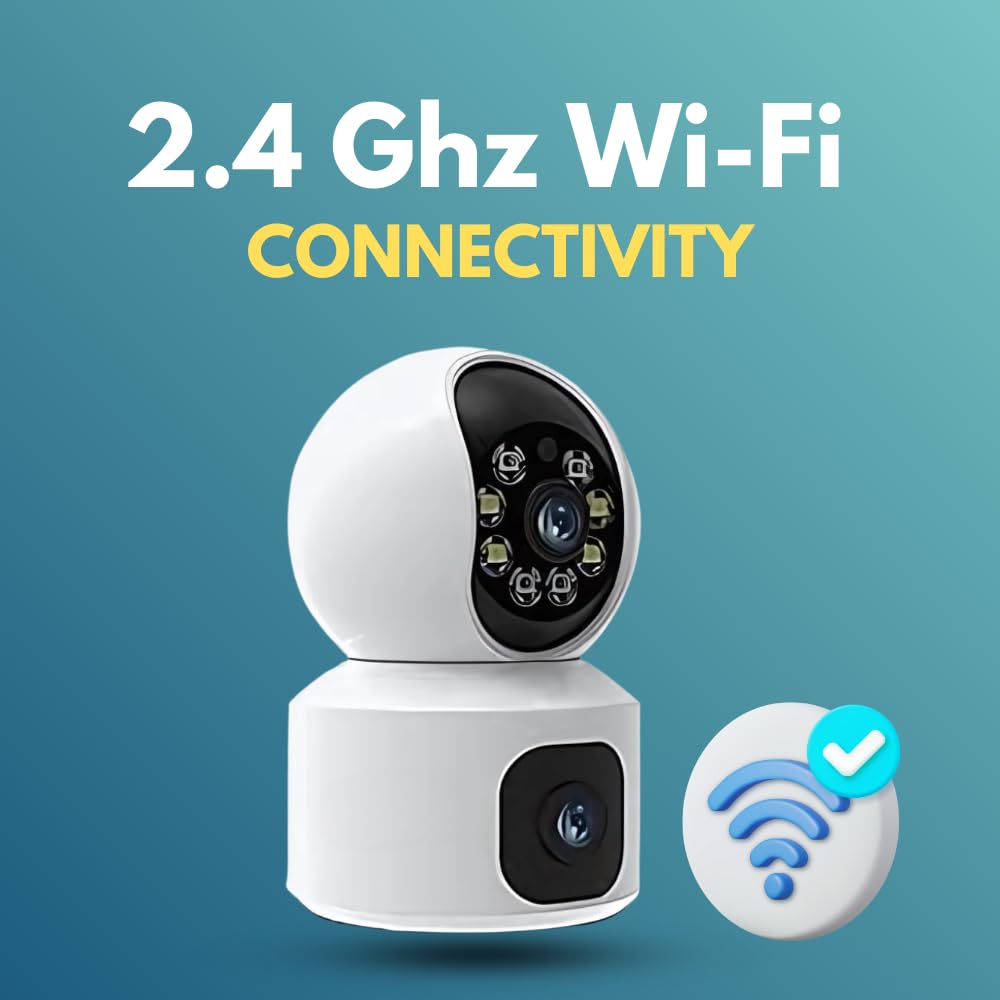 Renewed Grousale Supercam 10MP WiFi Home Security Camera – 360° PTZ Coverage | Color Night Vision | Smart Motion & Human Detection | 2-Way Talk