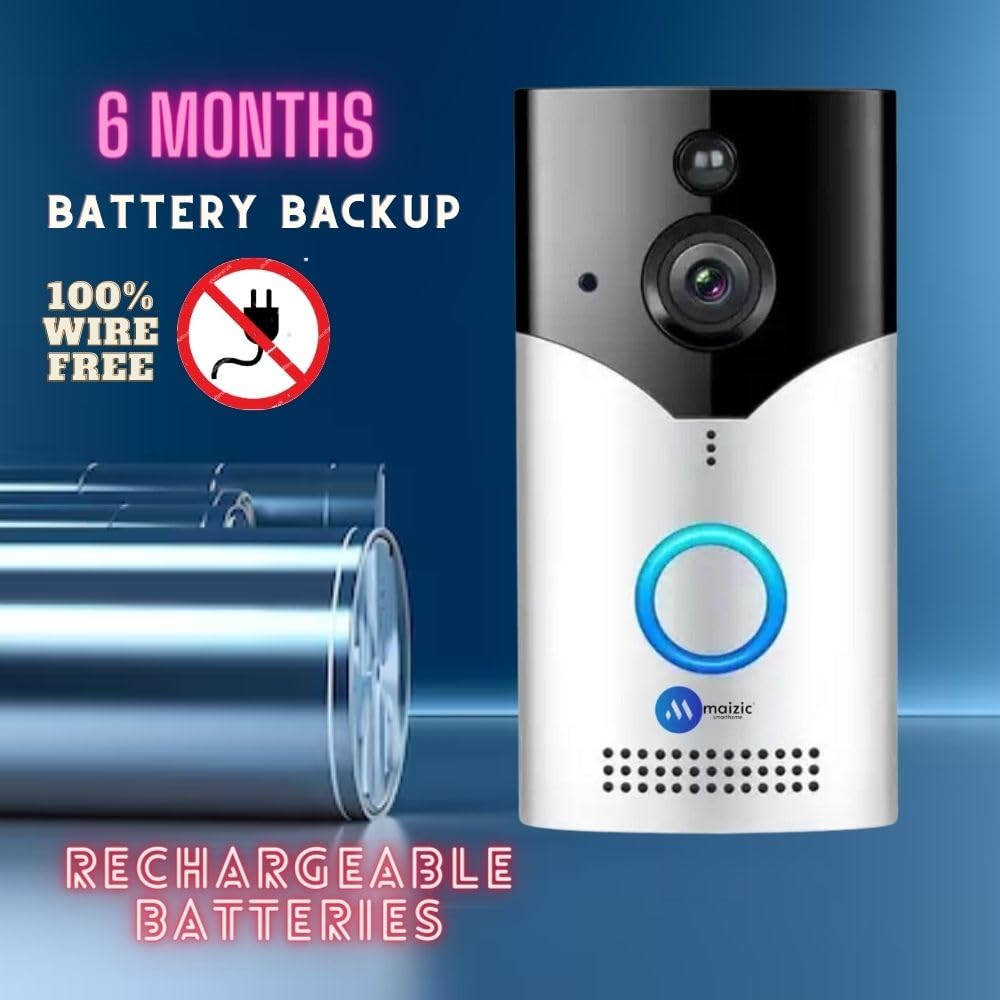 Ultracam Smart Video Door Bell with 4MP Camera