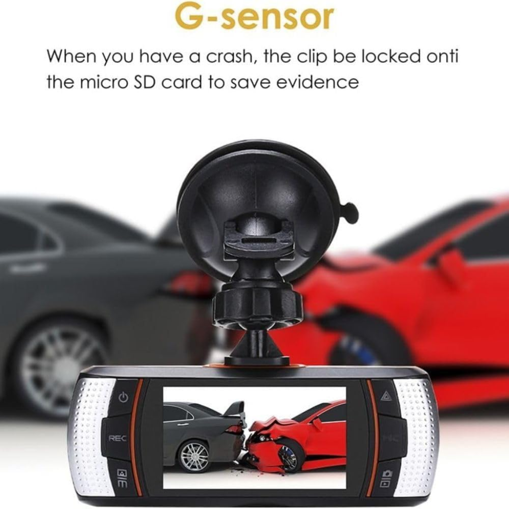 3 MP FHD 2.7 Inch LCD Car Dashcam Camera