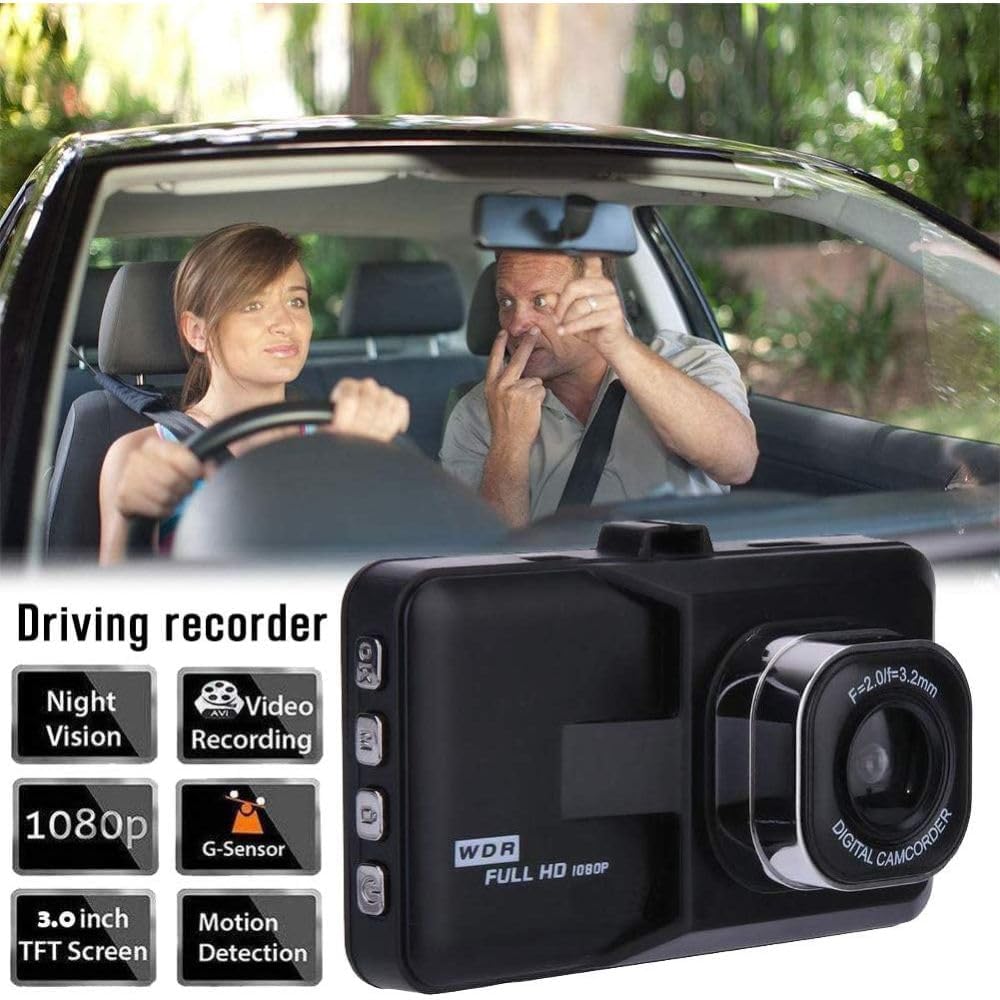 3MP FHD Mini Car DVR Dash Camera