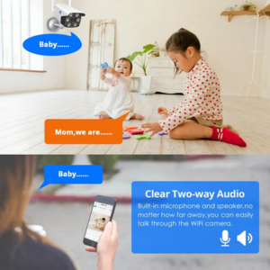 Grousale 4G/5G Sim Security Camera Live View Night Vision Motion Detection 2 Way Intercommunication