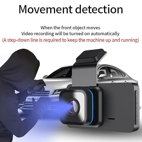Grousale Navic Duo 4K DashCam – Dual Channel 5MP Front & 1296P Rear, GPS, Wi-Fi, G-Sensor, Night Vision, 3.4" LCD