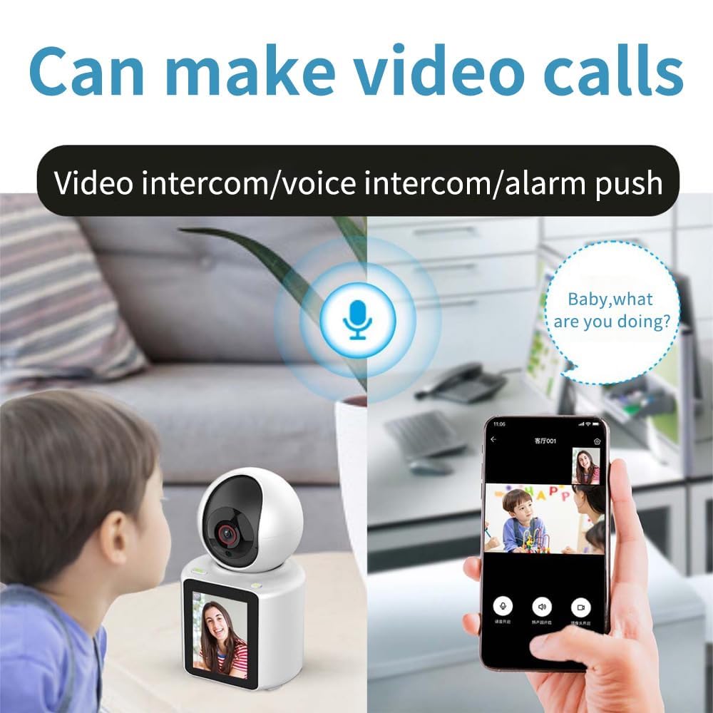 Grousale Supercam Ultra Easy Single Click Video Calling 5MP Wi-Fi Indoor Camera