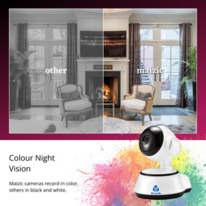 Grousale 3 MP Wi-Fi Night Vision, Two Way Communication, PTZ Indoor Camera