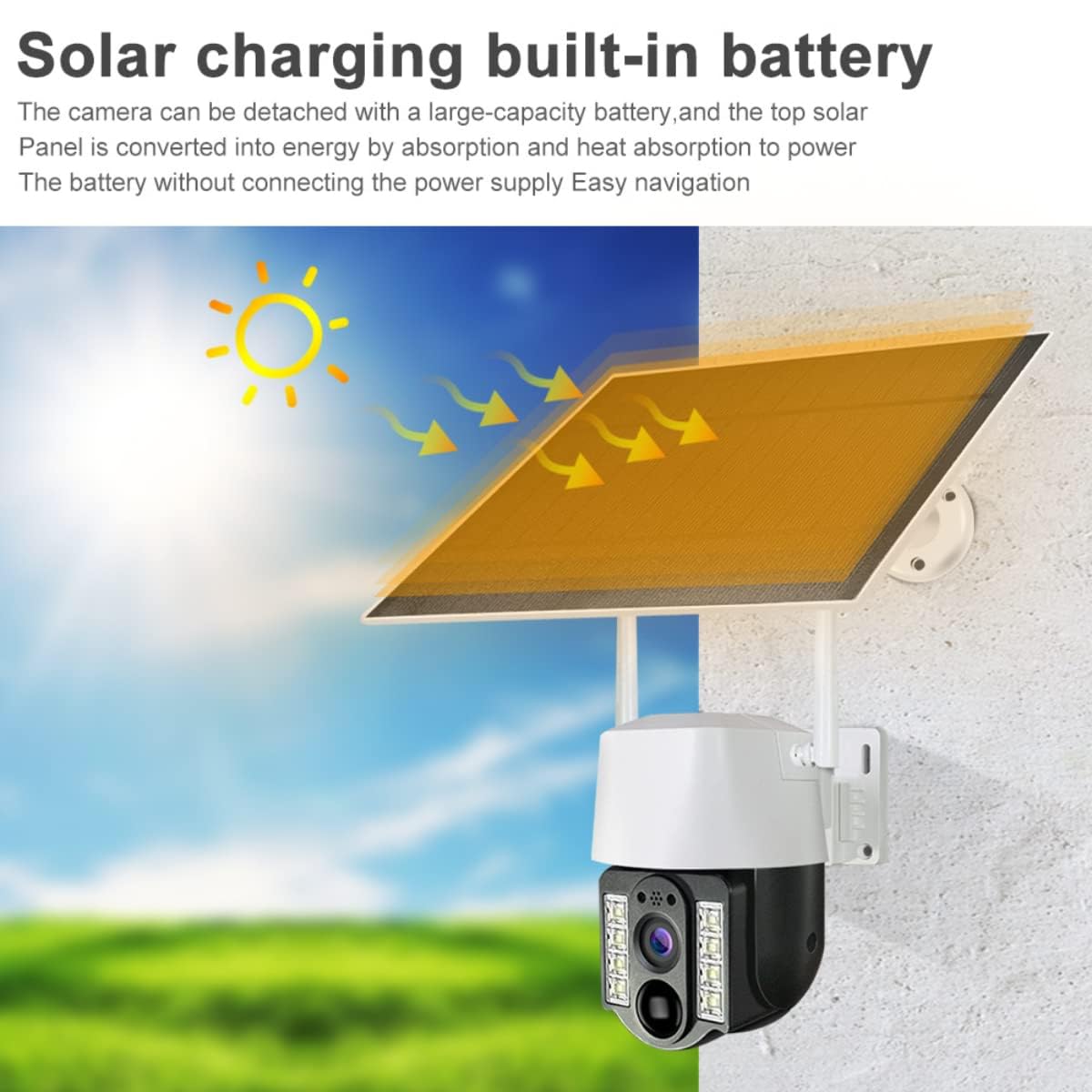 Renewed Grousale OX 4G SIM Solar PTZ Security Camera | 2MP 1080P HD Outdoor CCTV with Night Vision, PIR Motion Detection, Human Tracking, Two-Way Audio & IP66 Waterproof Protection