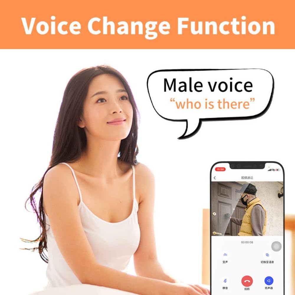 Smart Wireless WiFi Video Doorbell Camera